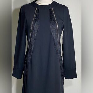 Black long sleeve dress